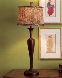 Horchow Rosewood Lamps