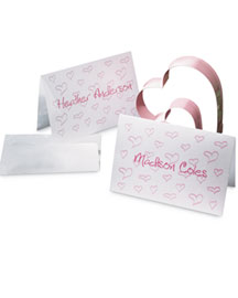 Horchow Personalized Heart Notes