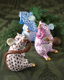 Horchow Herend Porcelain Mouse