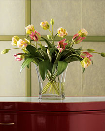Horchow Faux Tulips Arrangement