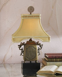 Horchow "Temple Urn" Mini Lamp
