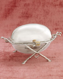 Horchow Revolving Butter Dish