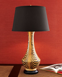Horchow "Tiger" Lamp