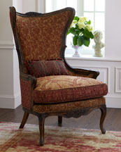 Chestnut Wing Chair
